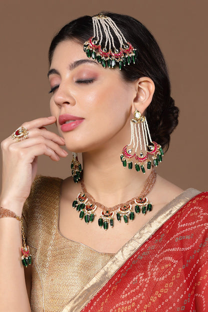 Begum Chaand Droplet Embellished Passa 