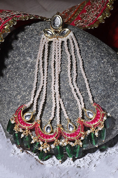Begum Chaand Droplet Embellished Passa 