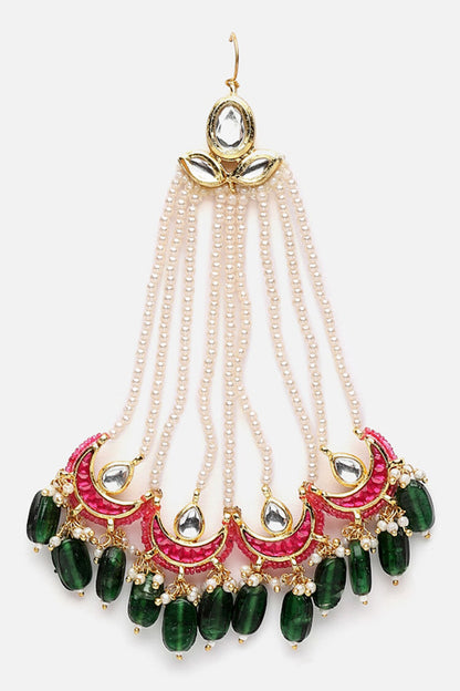 Begum Chaand Droplet Embellished Passa 