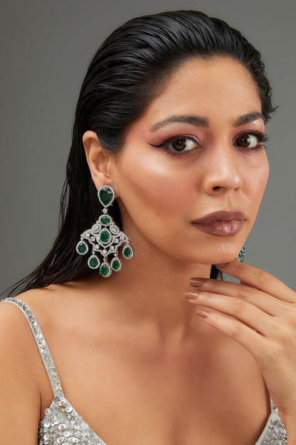 Diamond Studded Danglers 