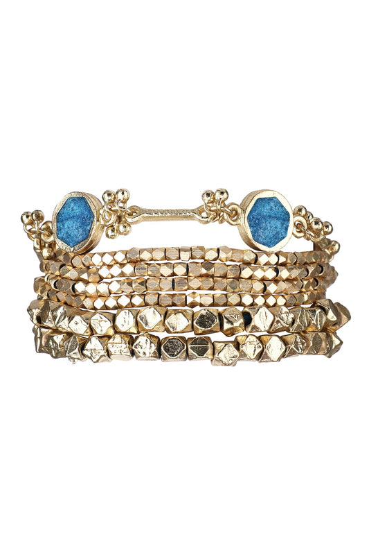 Cosmic Enamelled Multi Layer Bracelet 