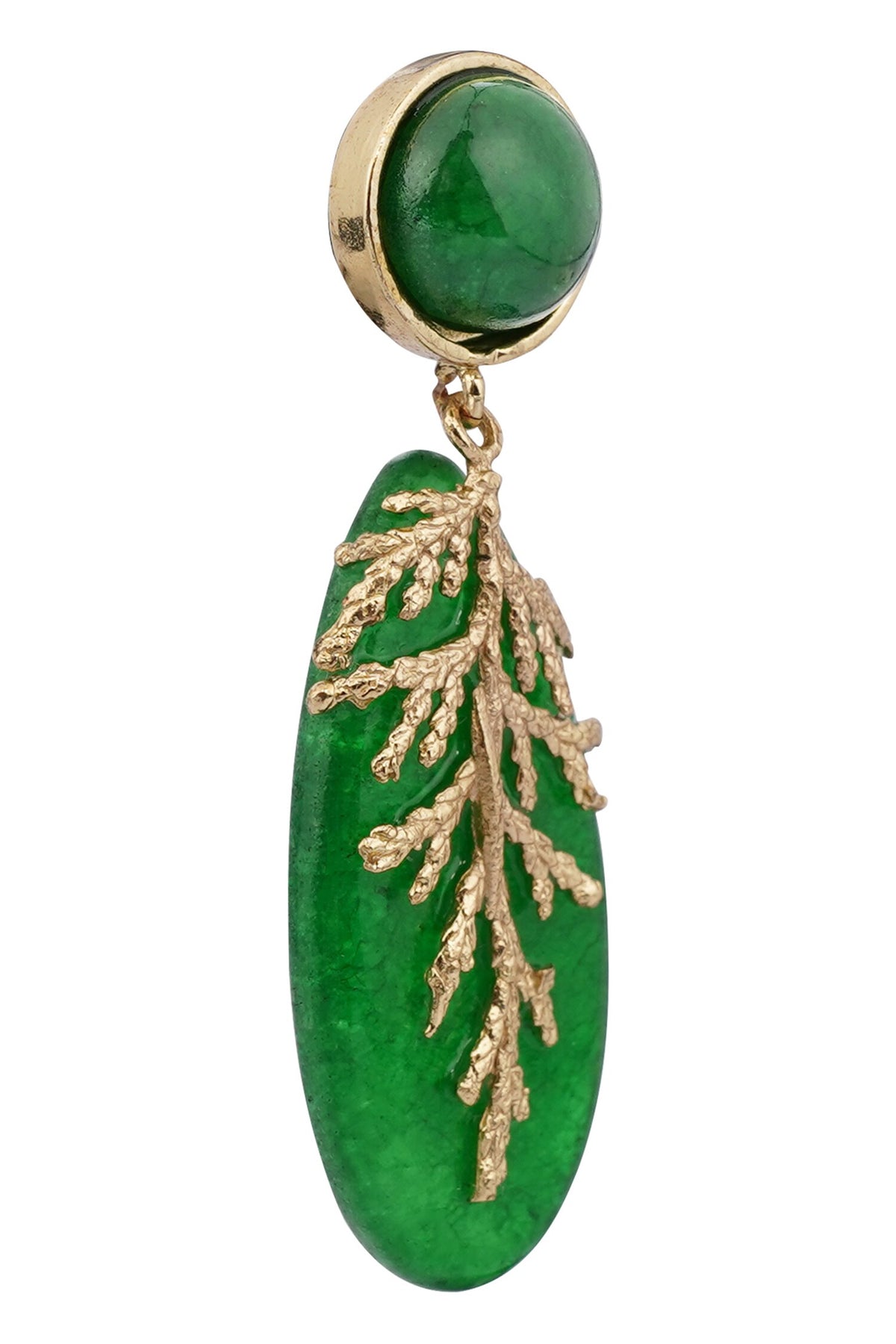 Leaflet Drop Earrings 