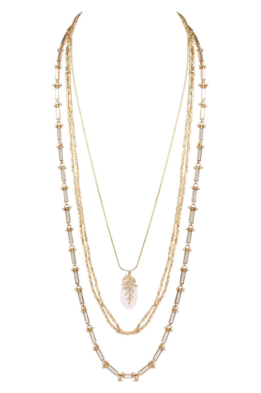 Layered Long Necklace 