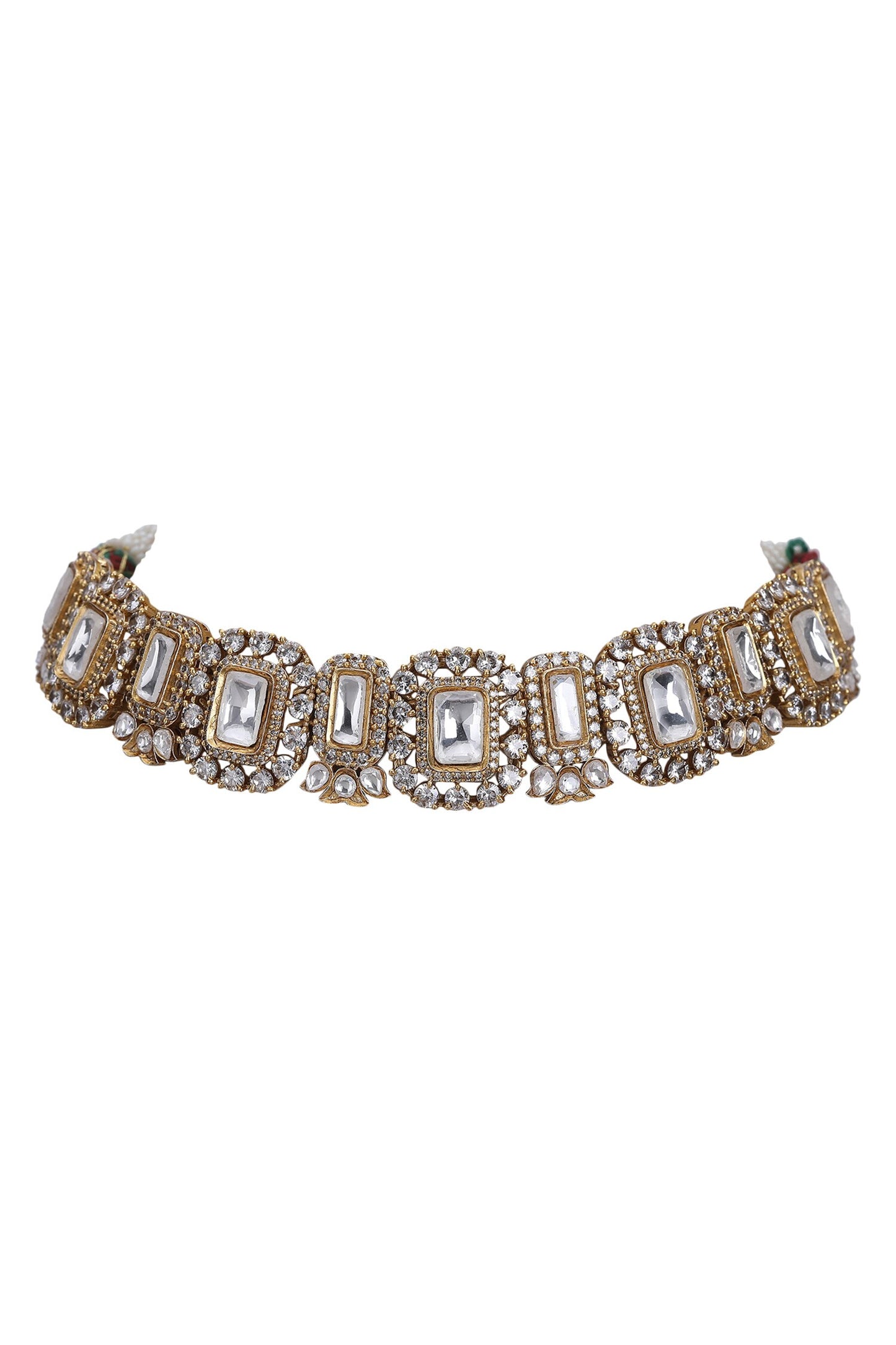 Stone Studded Choker Set 