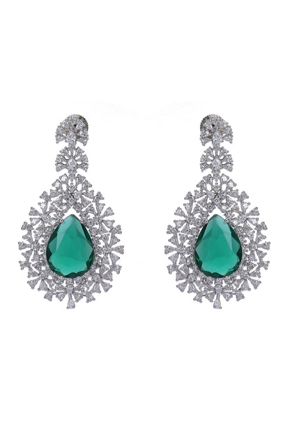 Polki Embellished Necklace & Earring Set 