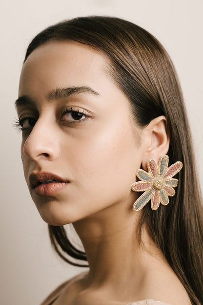 Madhavi Floweret Studs 