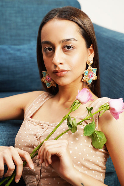 Khushboo Sequin Starlet Earrings 