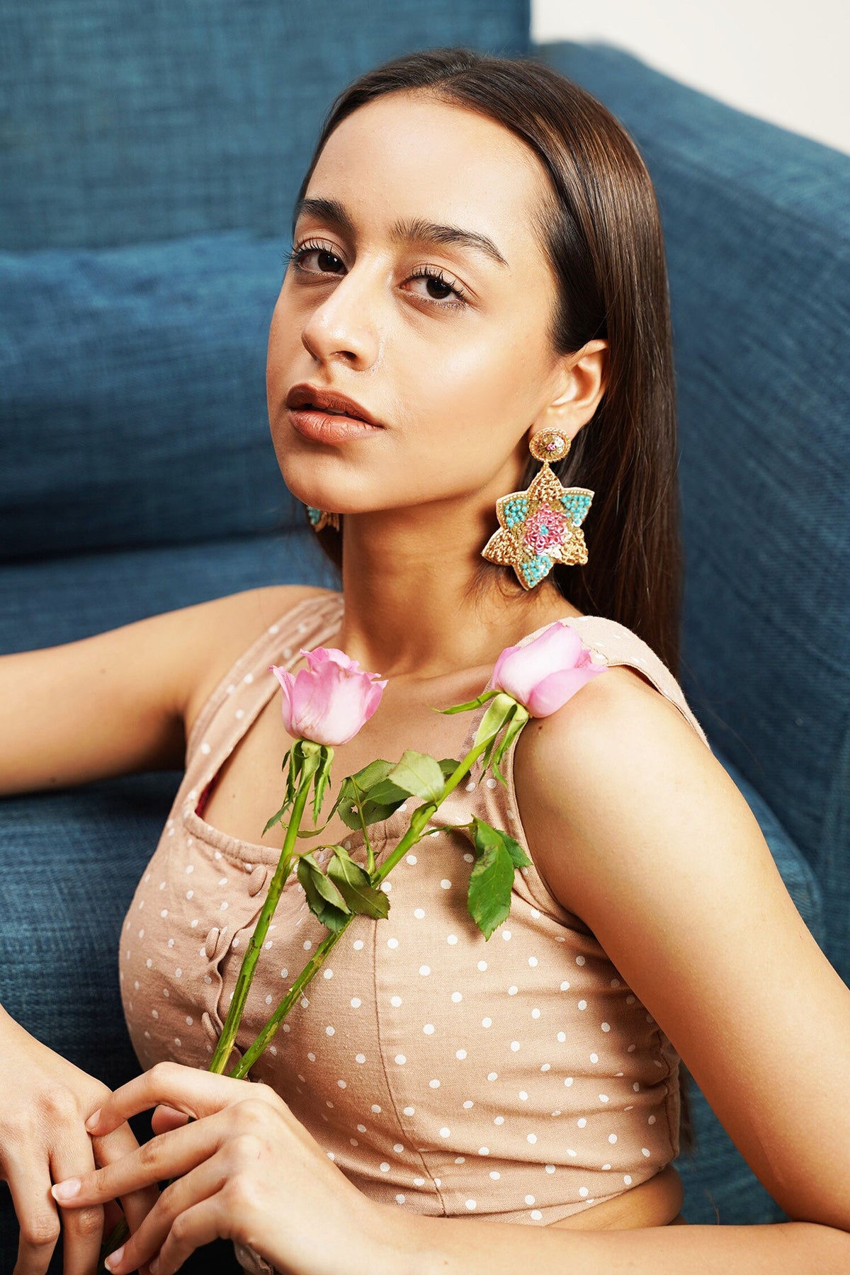 Khushboo Sequin Starlet Earrings 