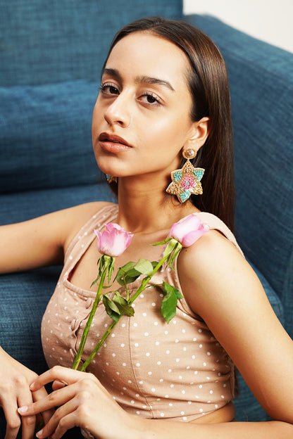 Khushboo Sequin Starlet Earrings 