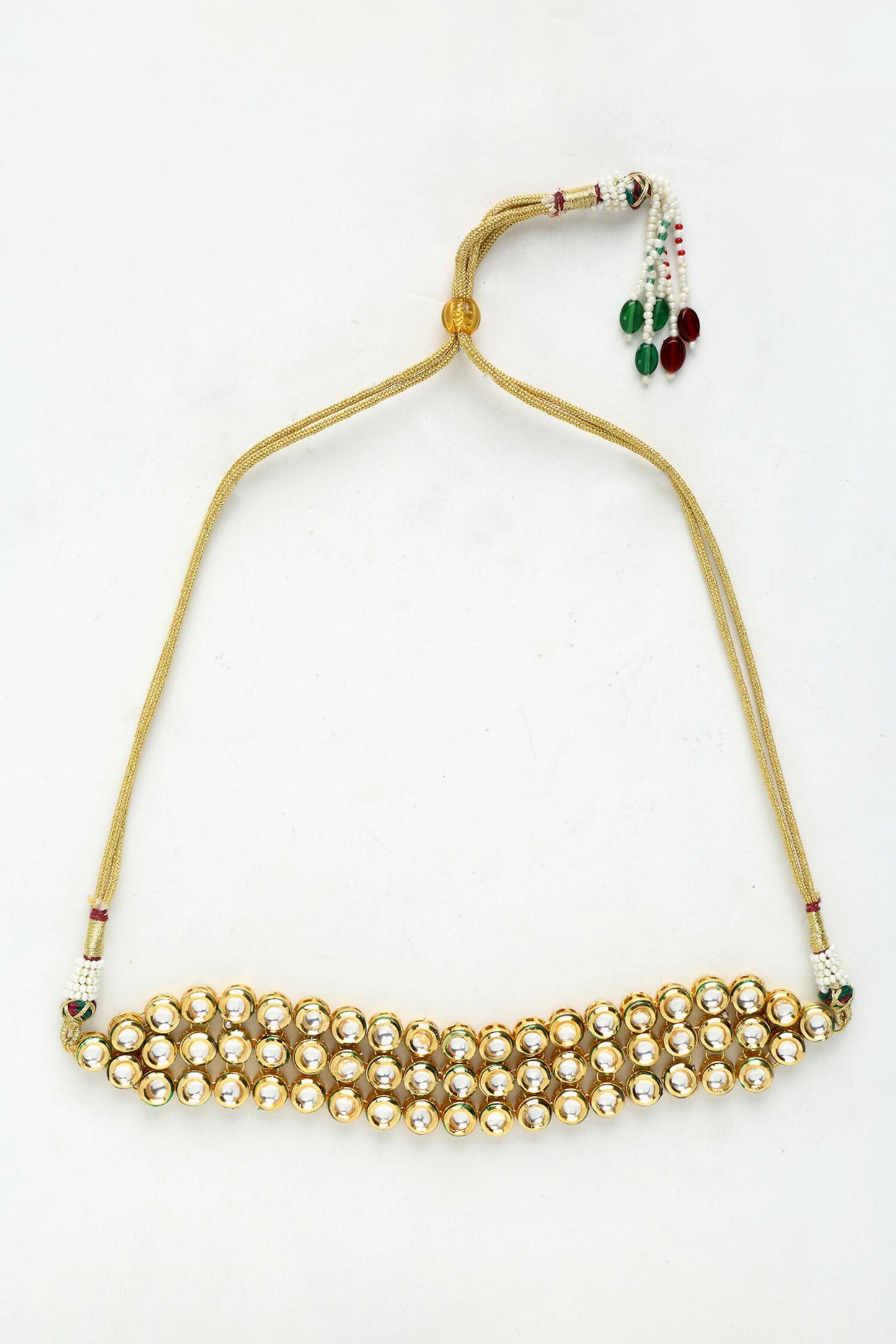 Kundan Embellished Choker Necklace 