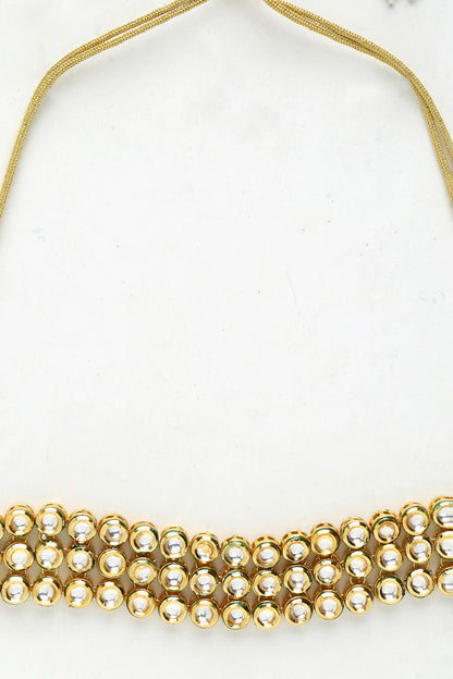 Kundan Embellished Choker Necklace 
