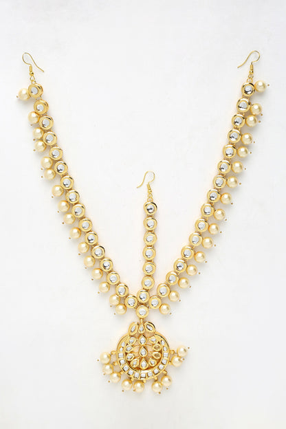 Kundan Embellished Mathapatti 