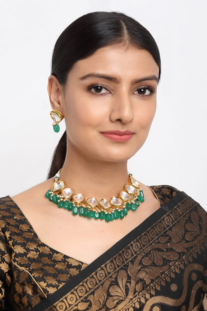 Kundan Embellished Choker Set 