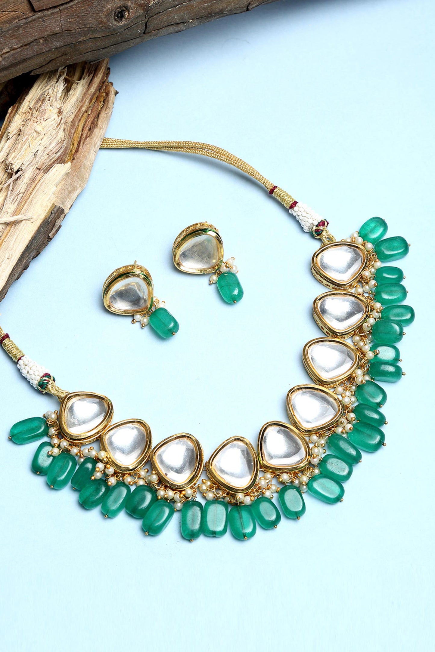 Kundan Embellished Choker Set 