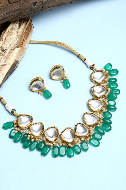 Kundan Embellished Choker Set 