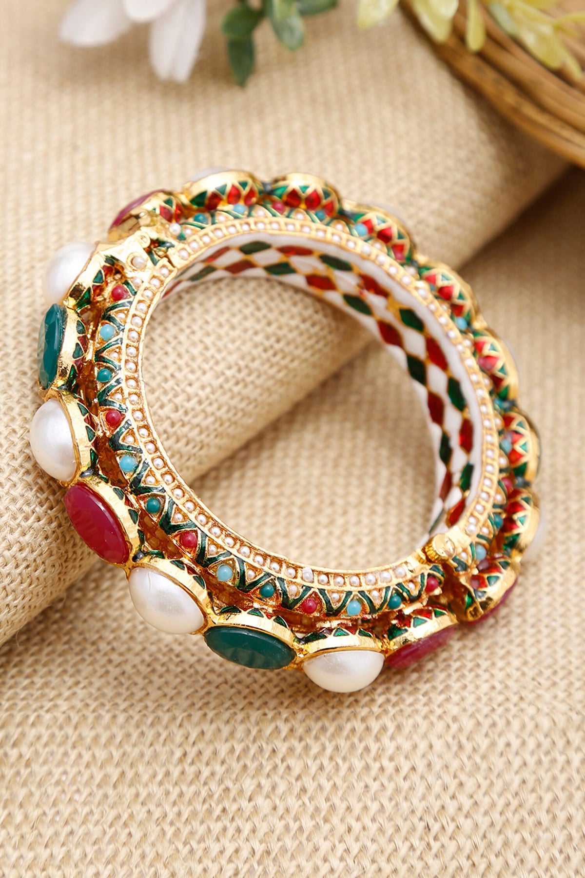 Bead Studded Bangle 