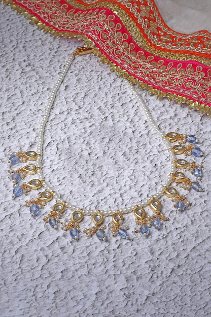 Tear Drop Dangler Necklace 