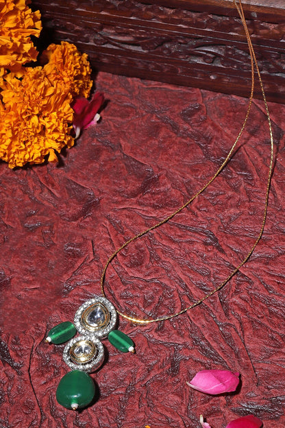 American Diamond Embellished Necklace 