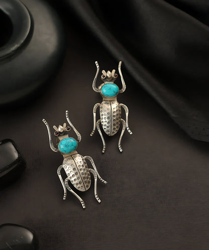 Bug Carved Earrings 