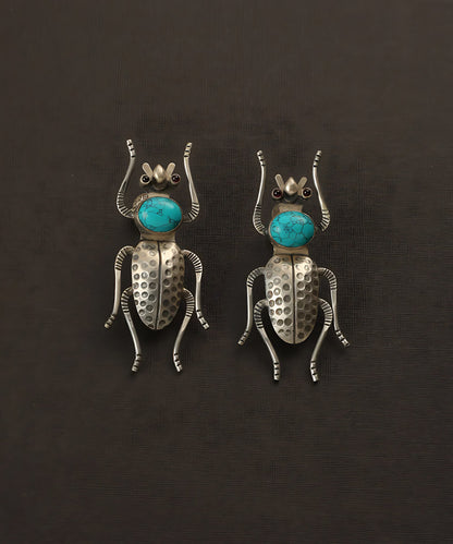 Bug Carved Earrings 