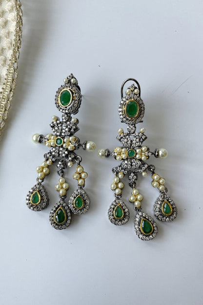 Stone Embellished Choker Set 