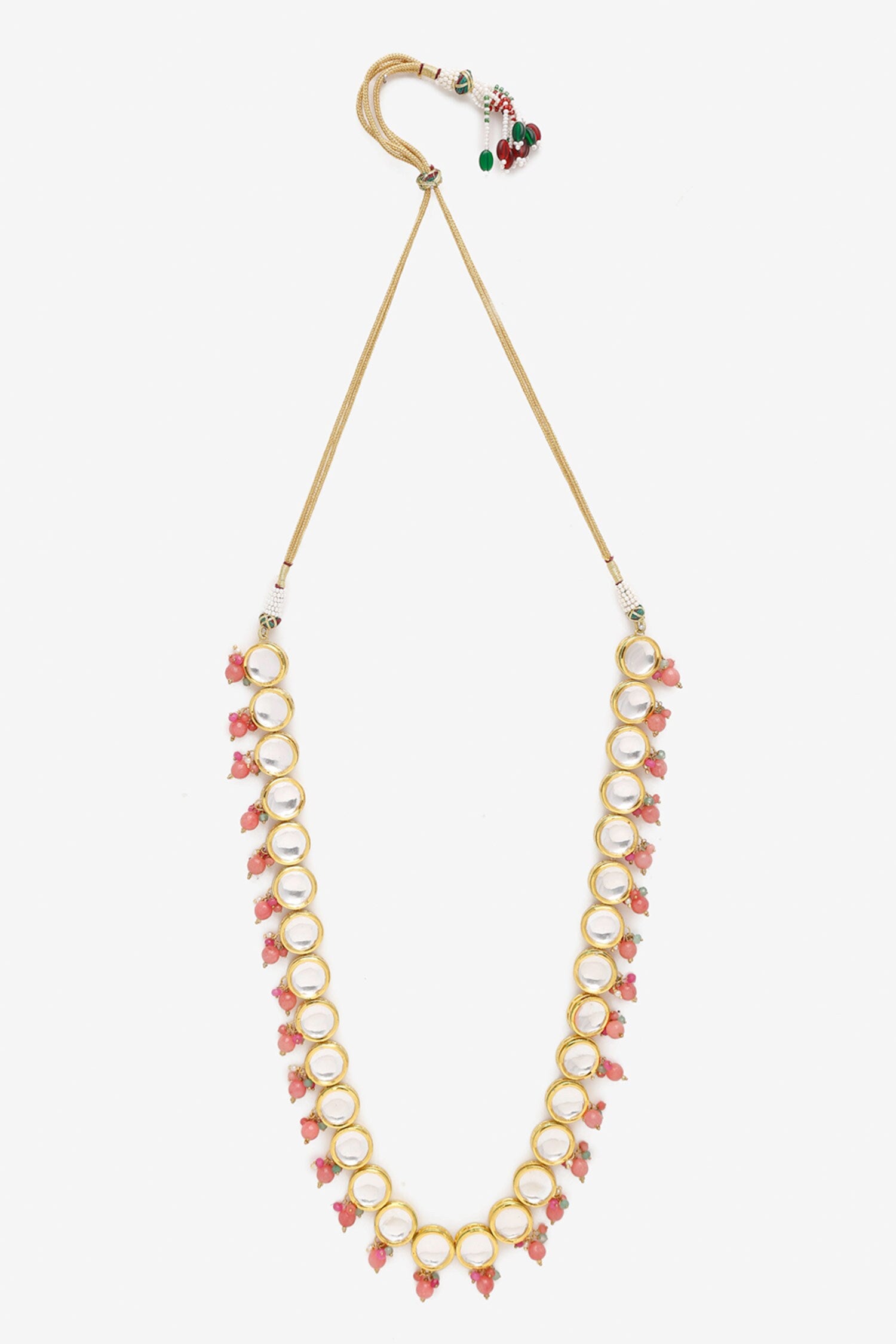 Hand Embellished Long Necklace 