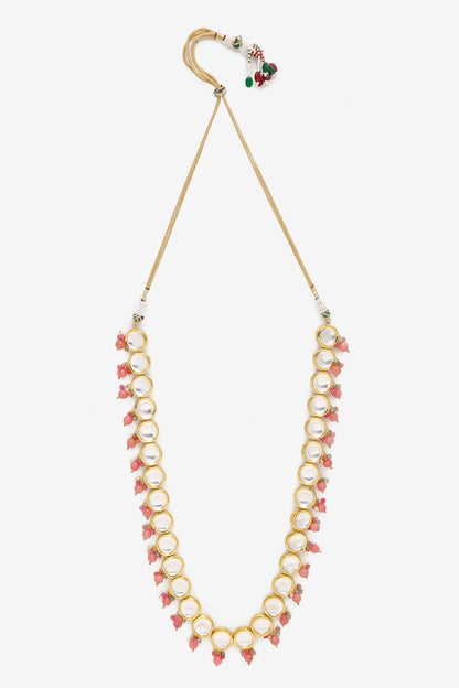 Hand Embellished Long Necklace 