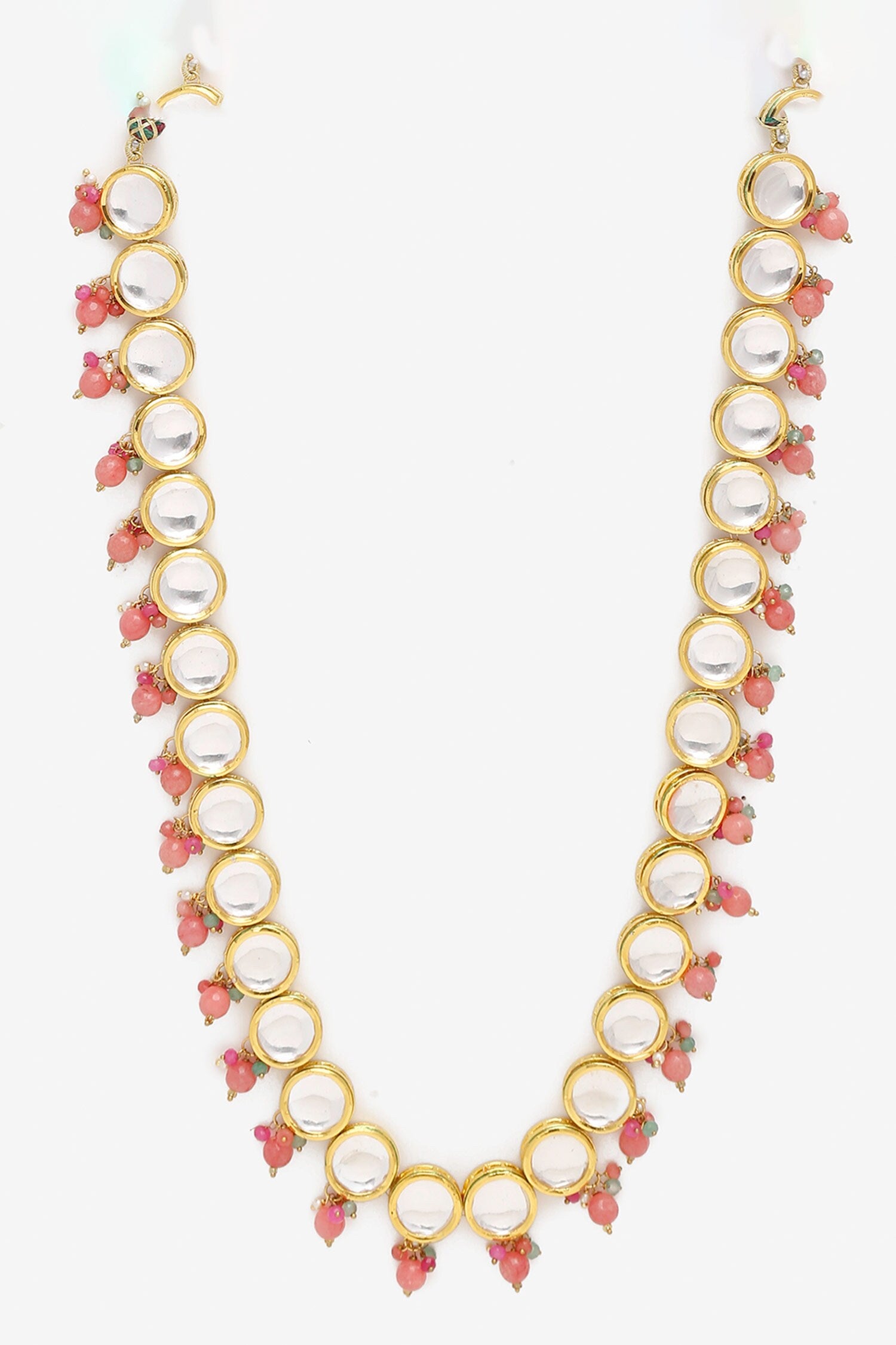 Hand Embellished Long Necklace 
