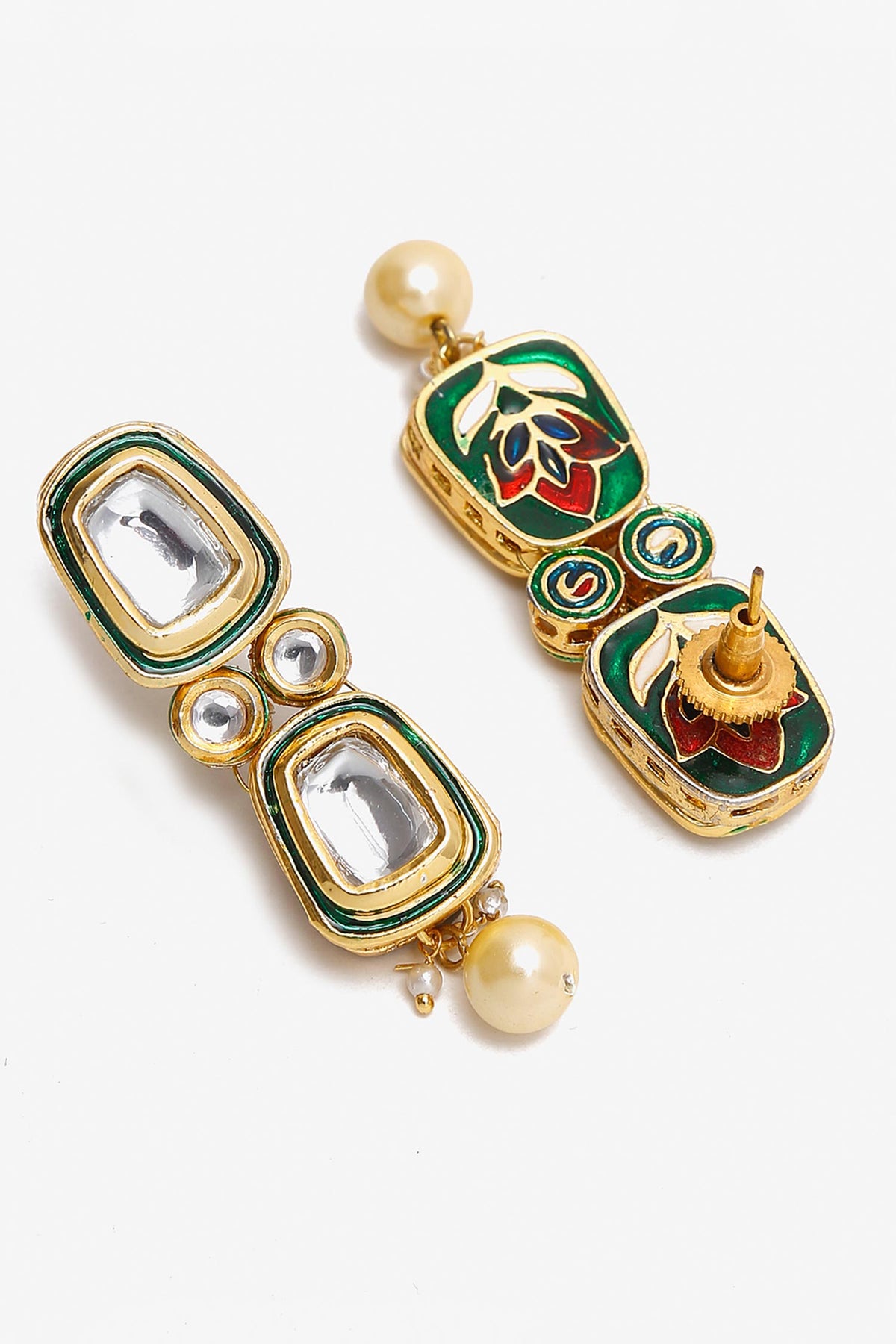 Kundan Hand Work Choker Necklace Set 