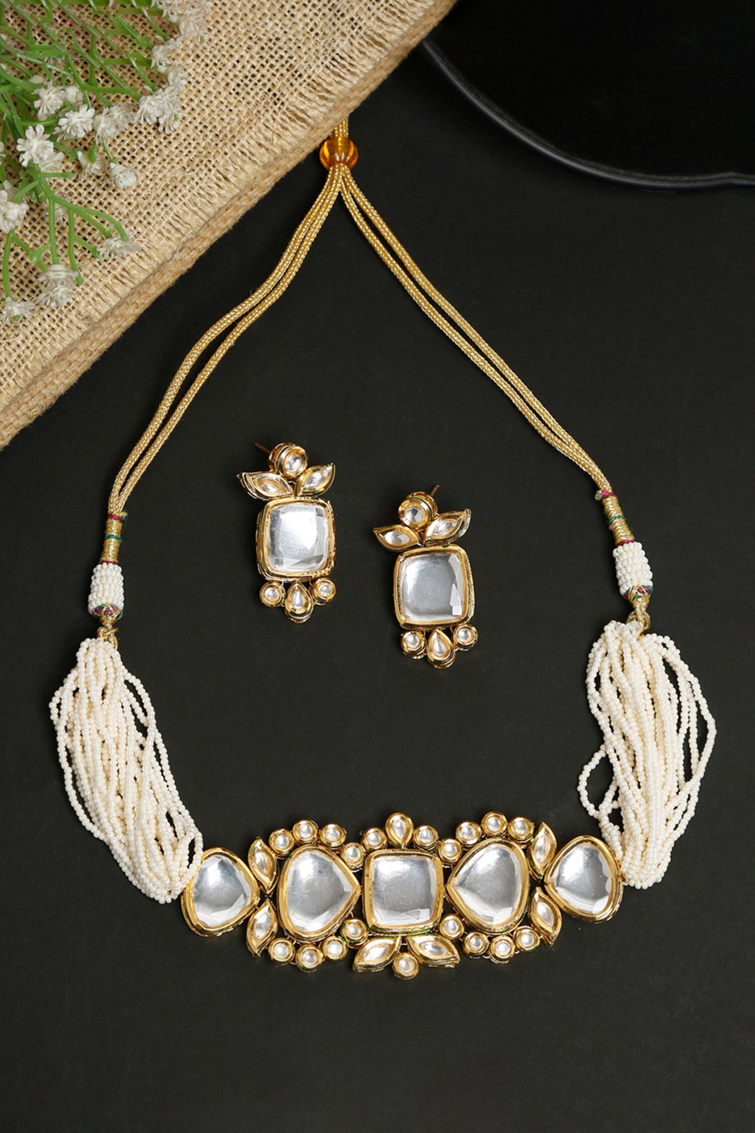 Kundan Studded Choker Set 
