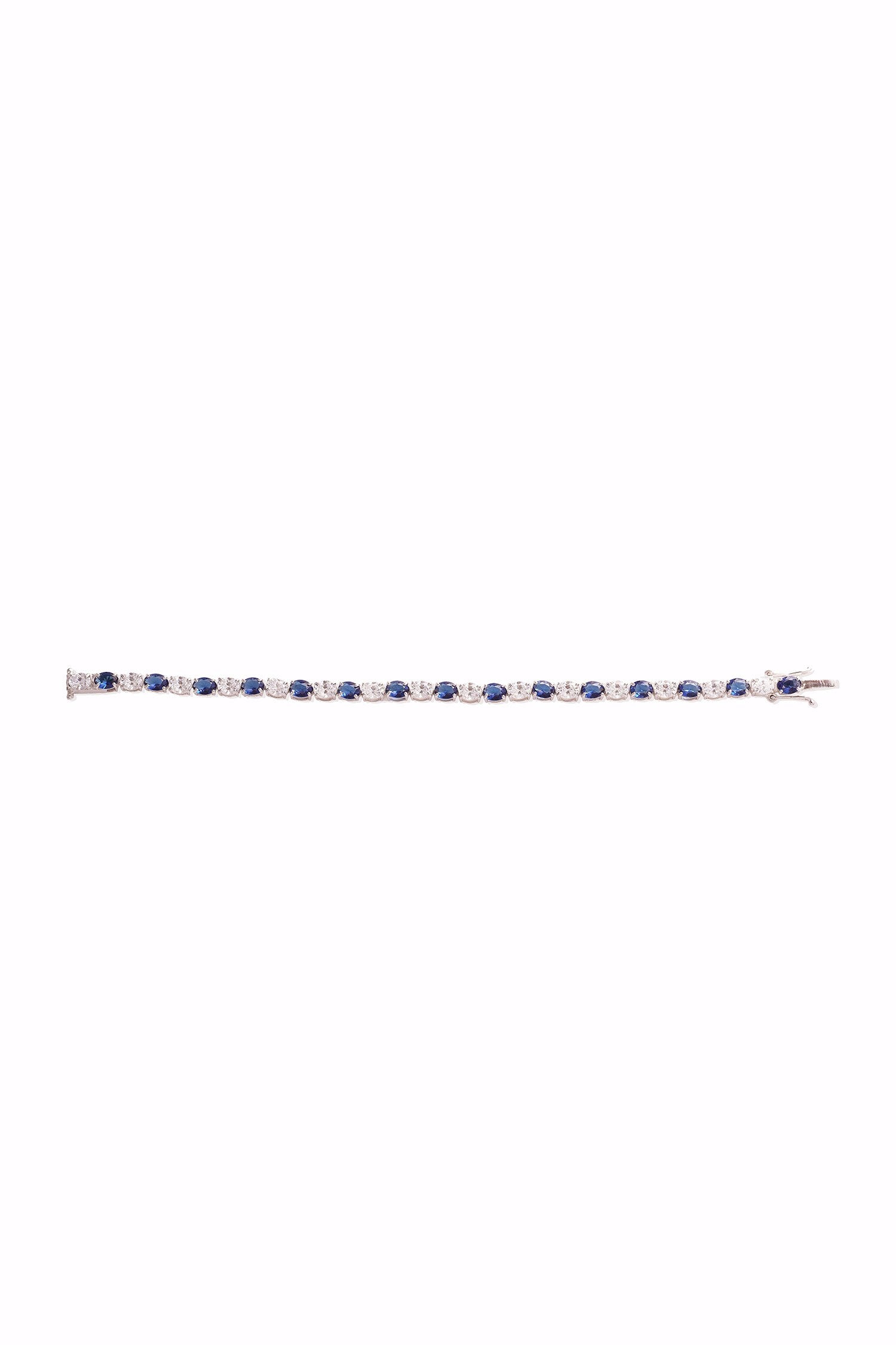 Alea Oval Stone Tennis Bracelet 