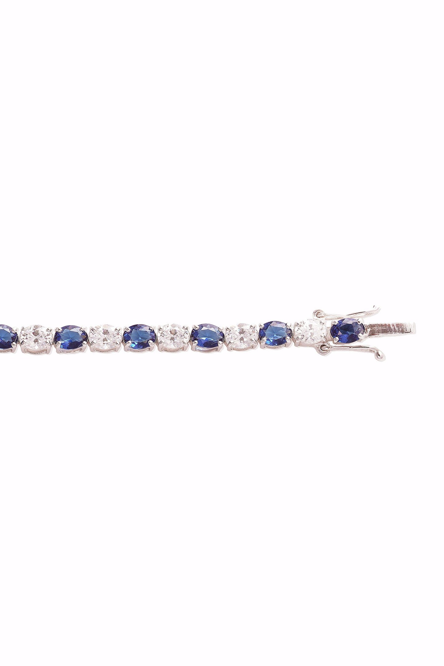 Alea Oval Stone Tennis Bracelet 