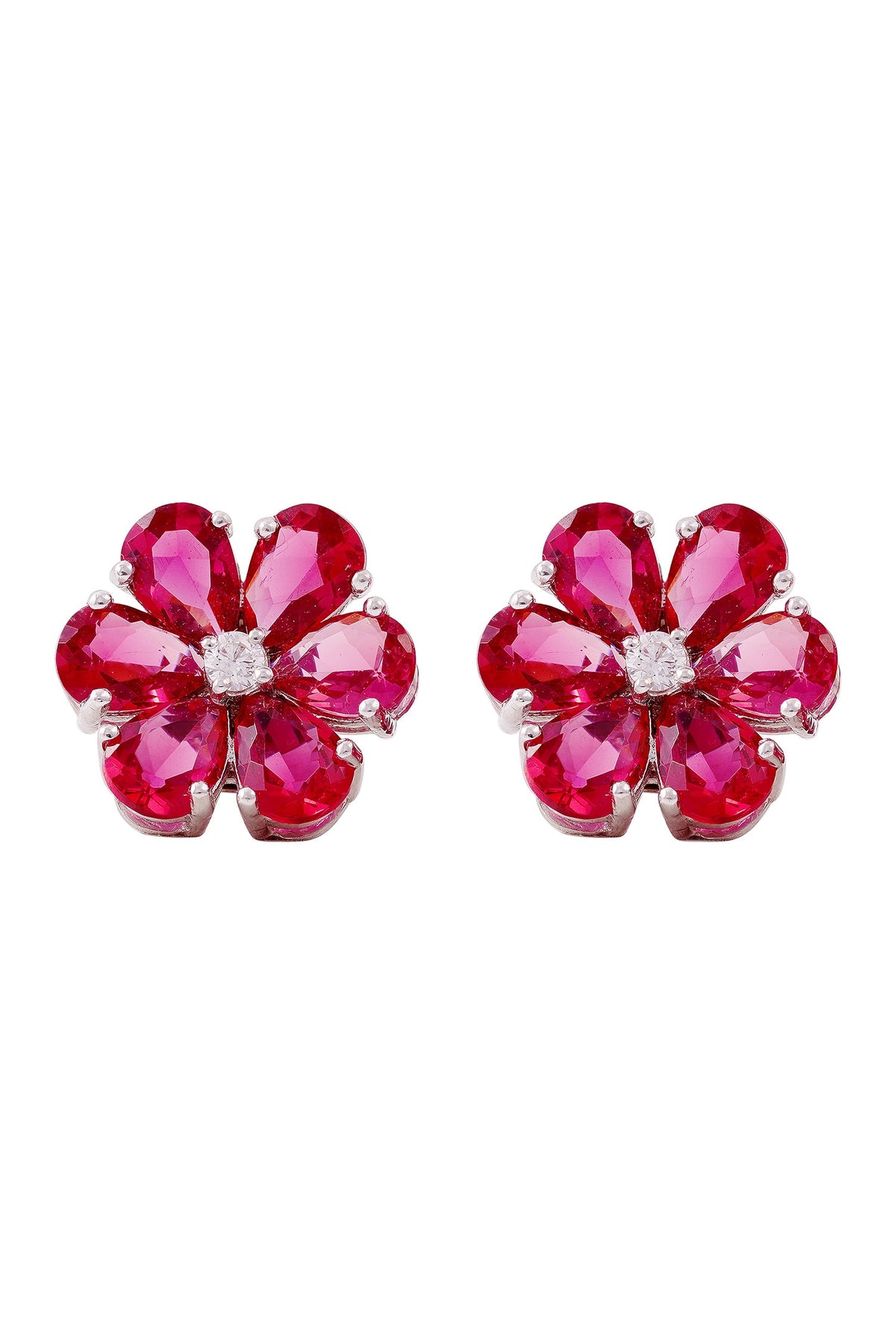 Petal Pop Floral Stone Studs 