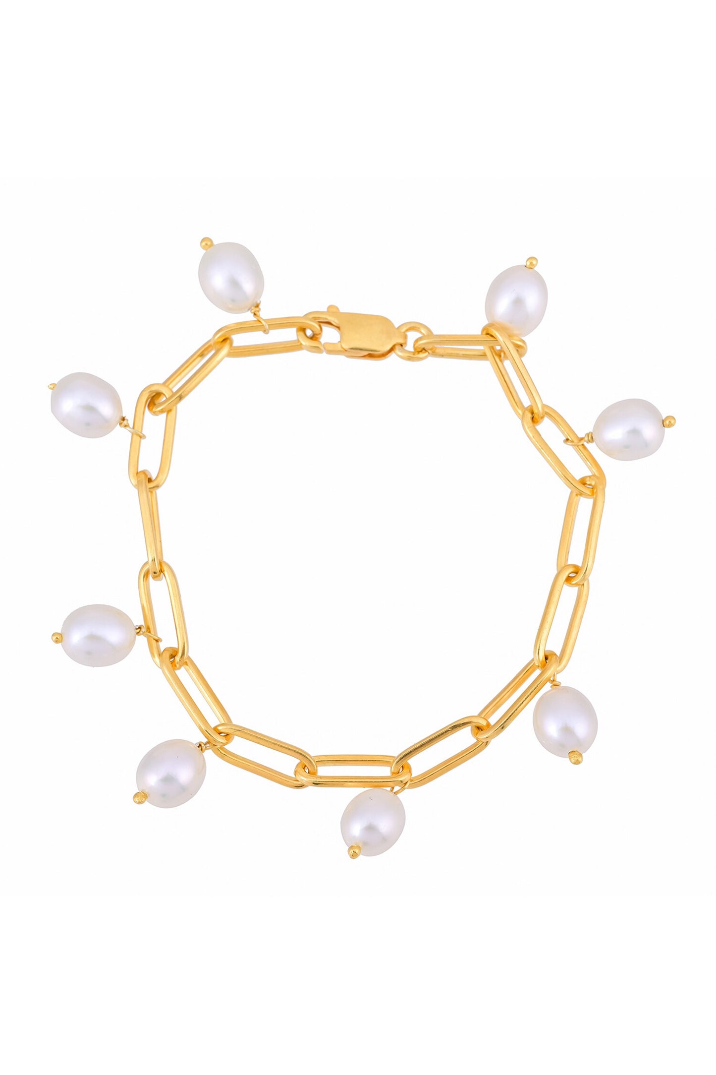 Pearl Charm Bracelet 