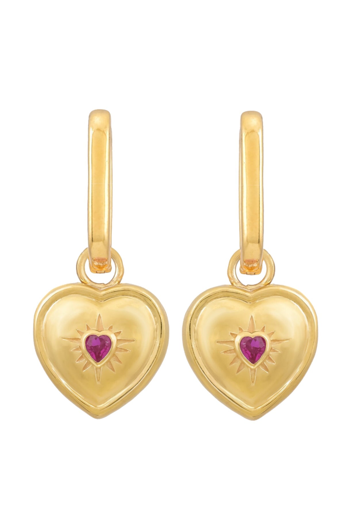 Serenity Heart Earrings 