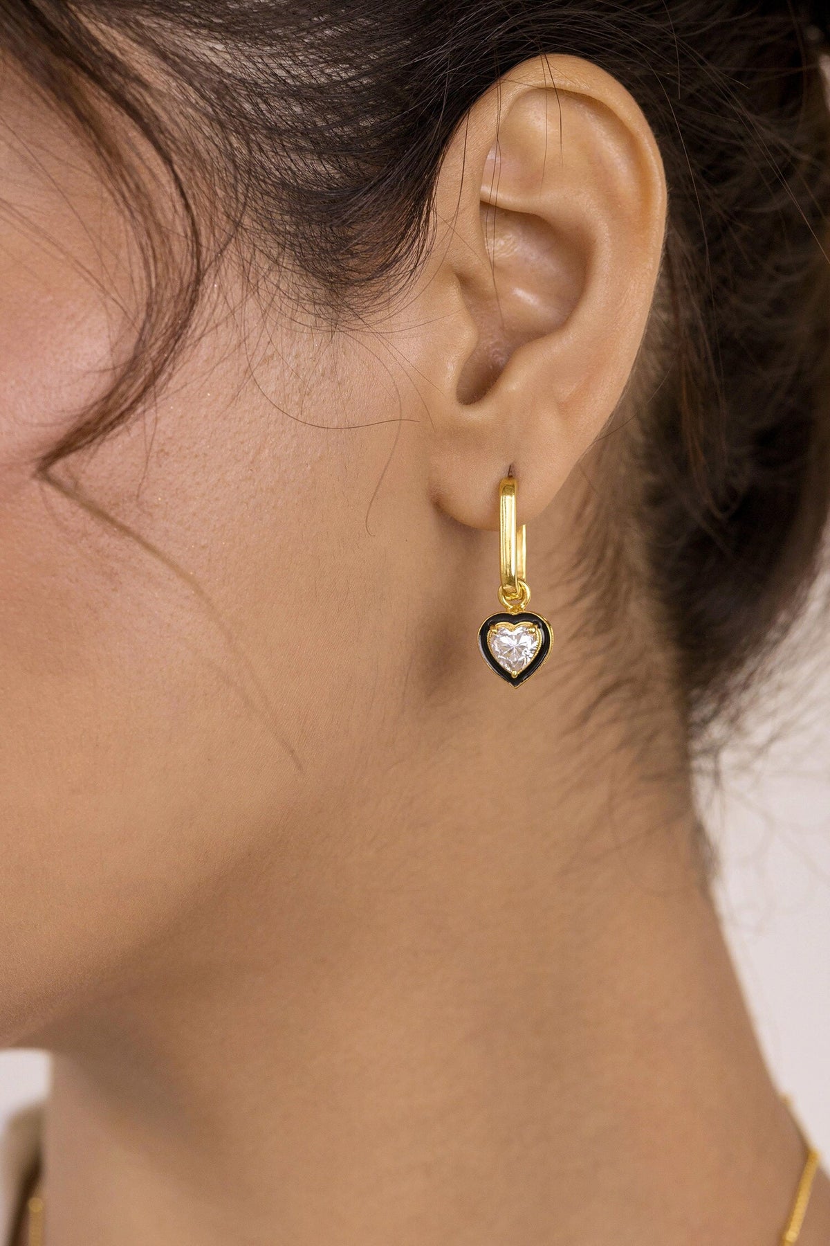 Heavenly Heart Drop Earrings 