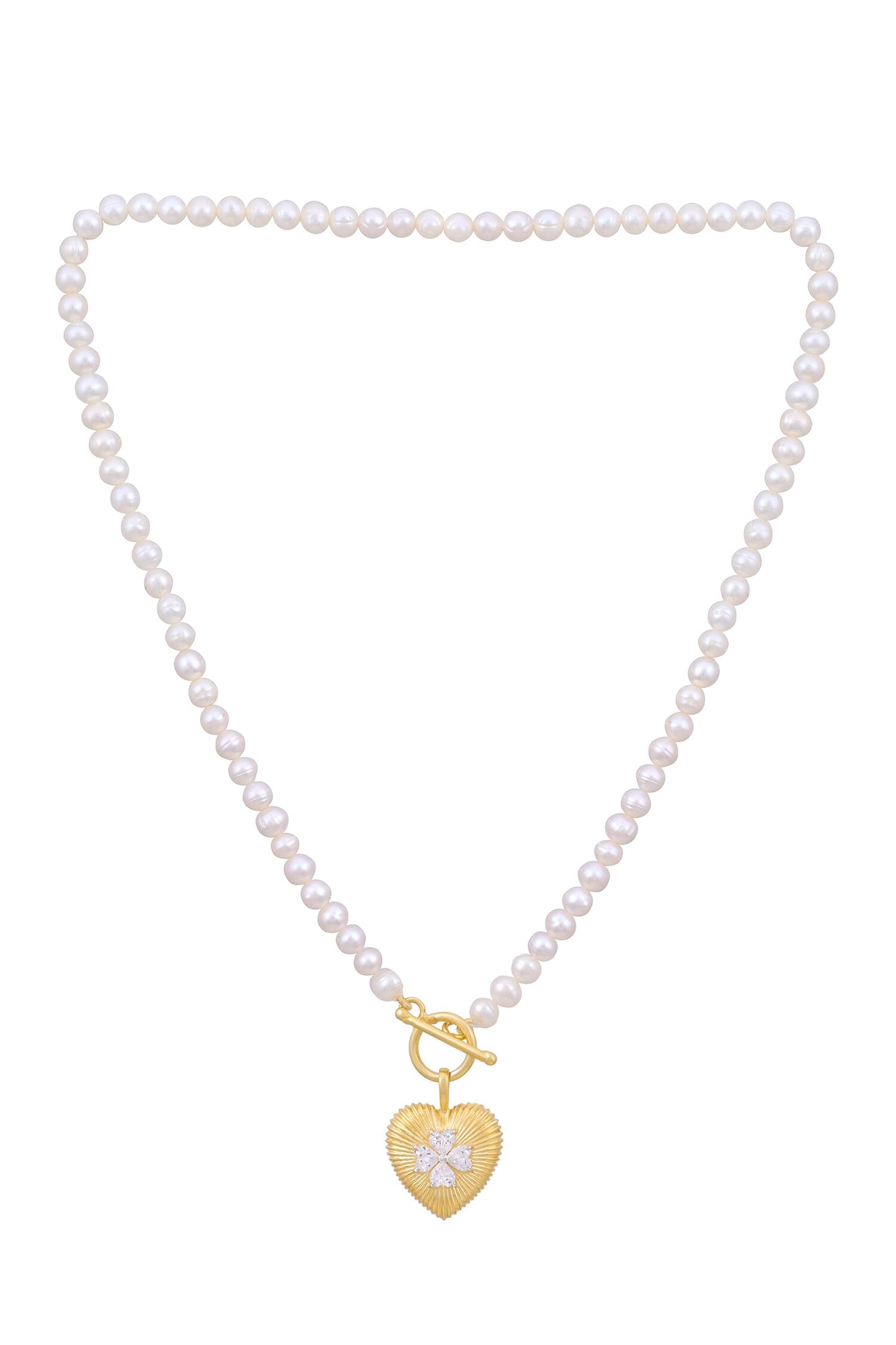 Bloom Heart Pendant Necklace 