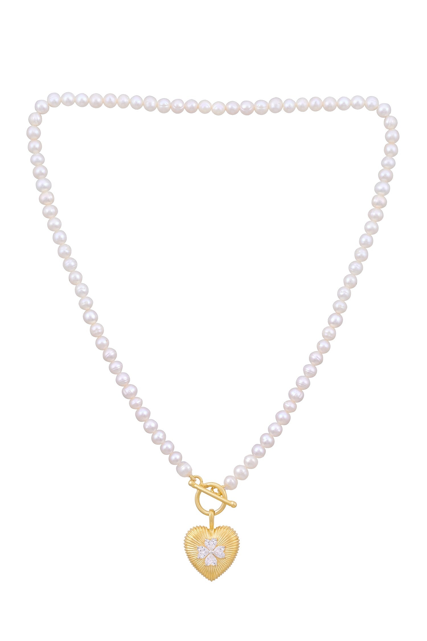 Bloom Heart Pendant Necklace 