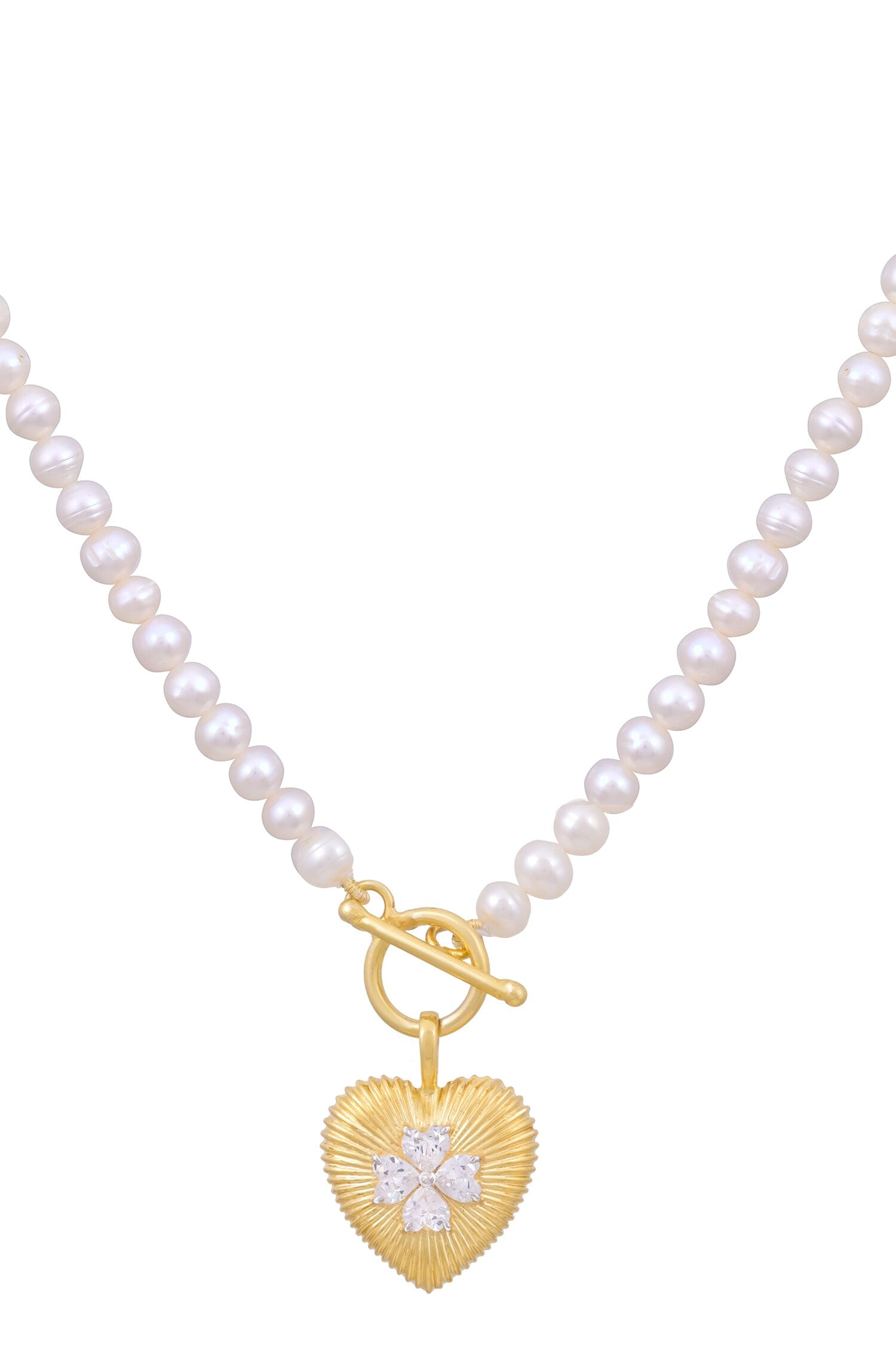 Bloom Heart Pendant Necklace 