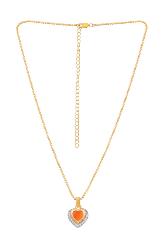 Serenity Rose Quartz Embellished Pendant Necklace 
