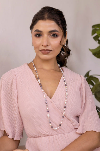 Freshwater Pearl Long Necklace 