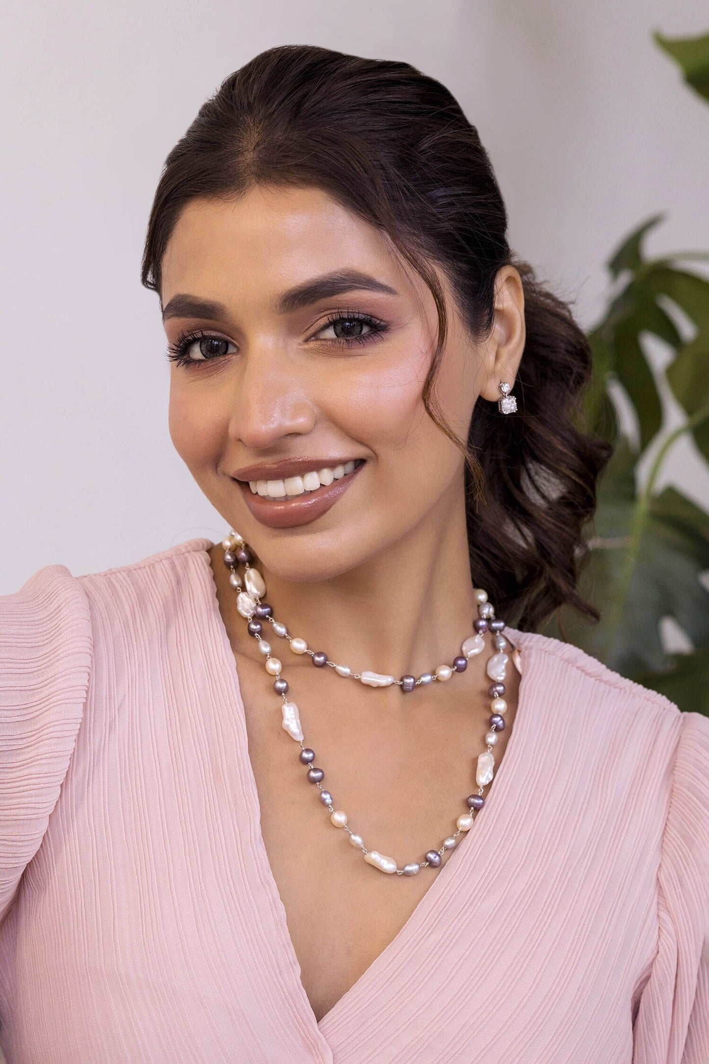 Freshwater Pearl Long Necklace 