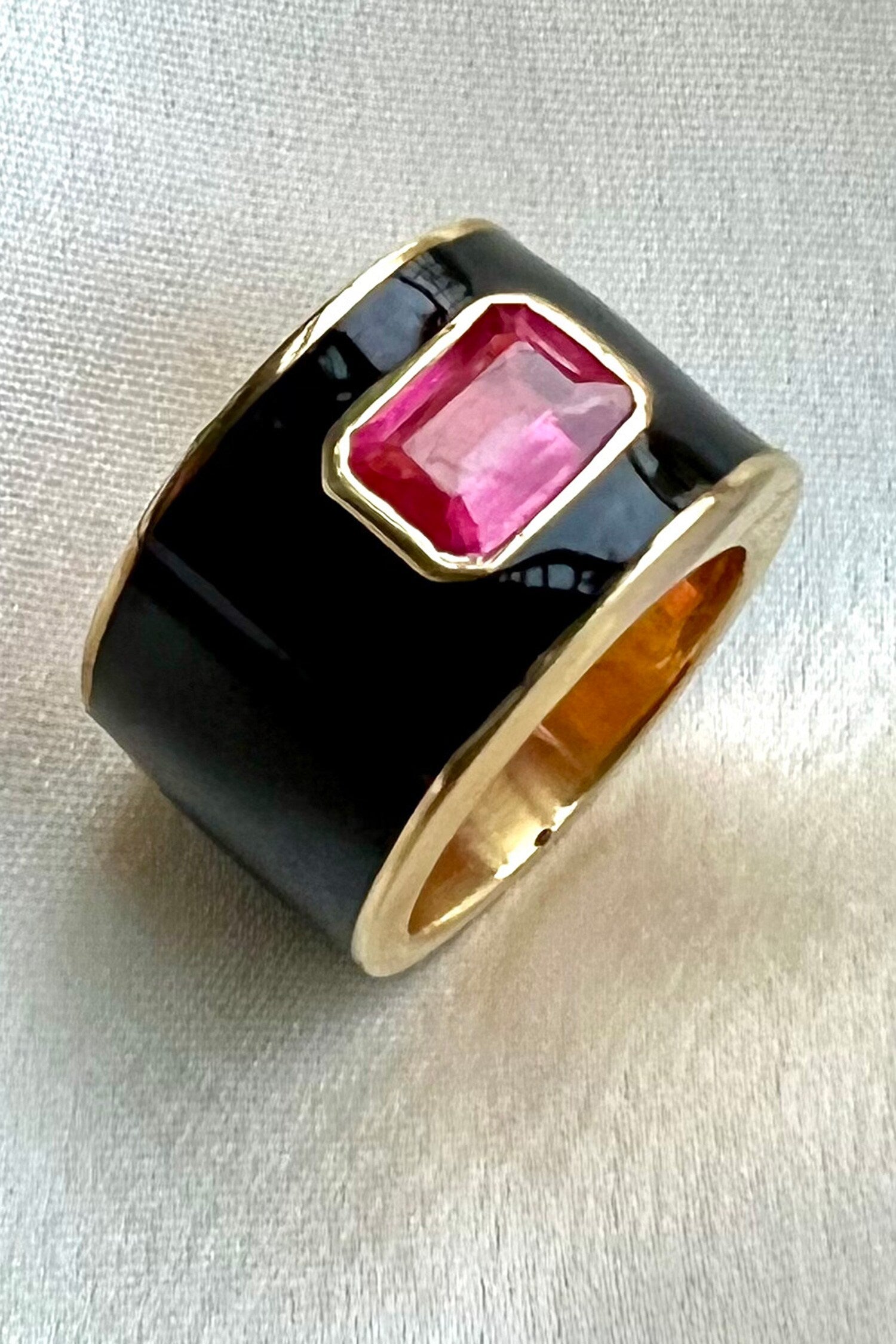 Enamelled Ring 