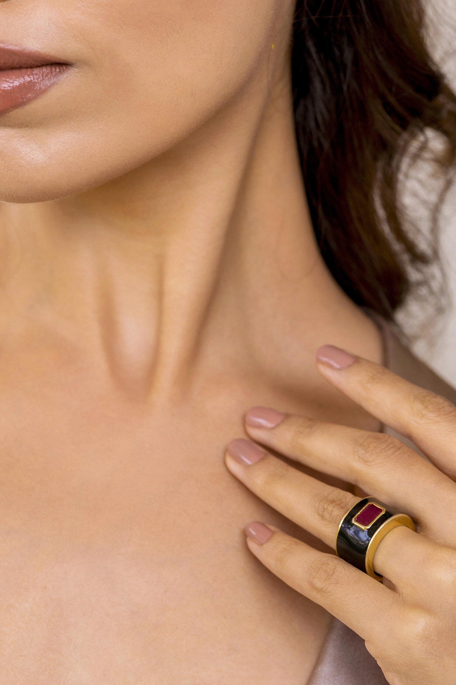 Enamelled Ring 