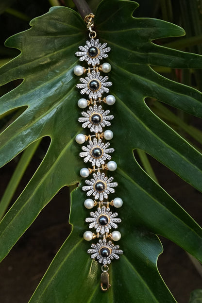 Mabel Pearl Embellished Bracelet 