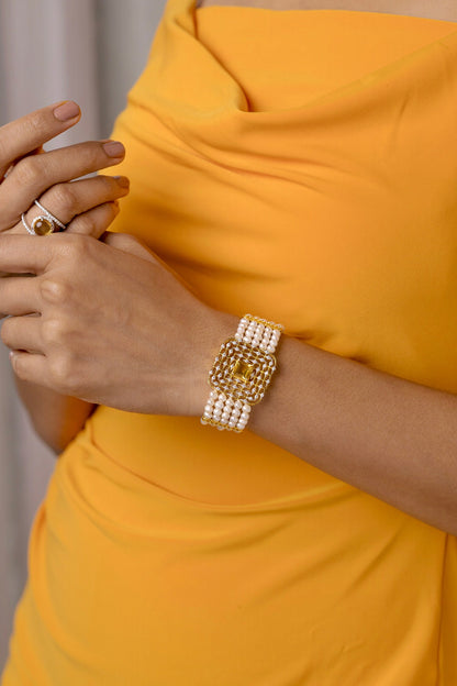 Inspirit Maze Embellished Bracelet 