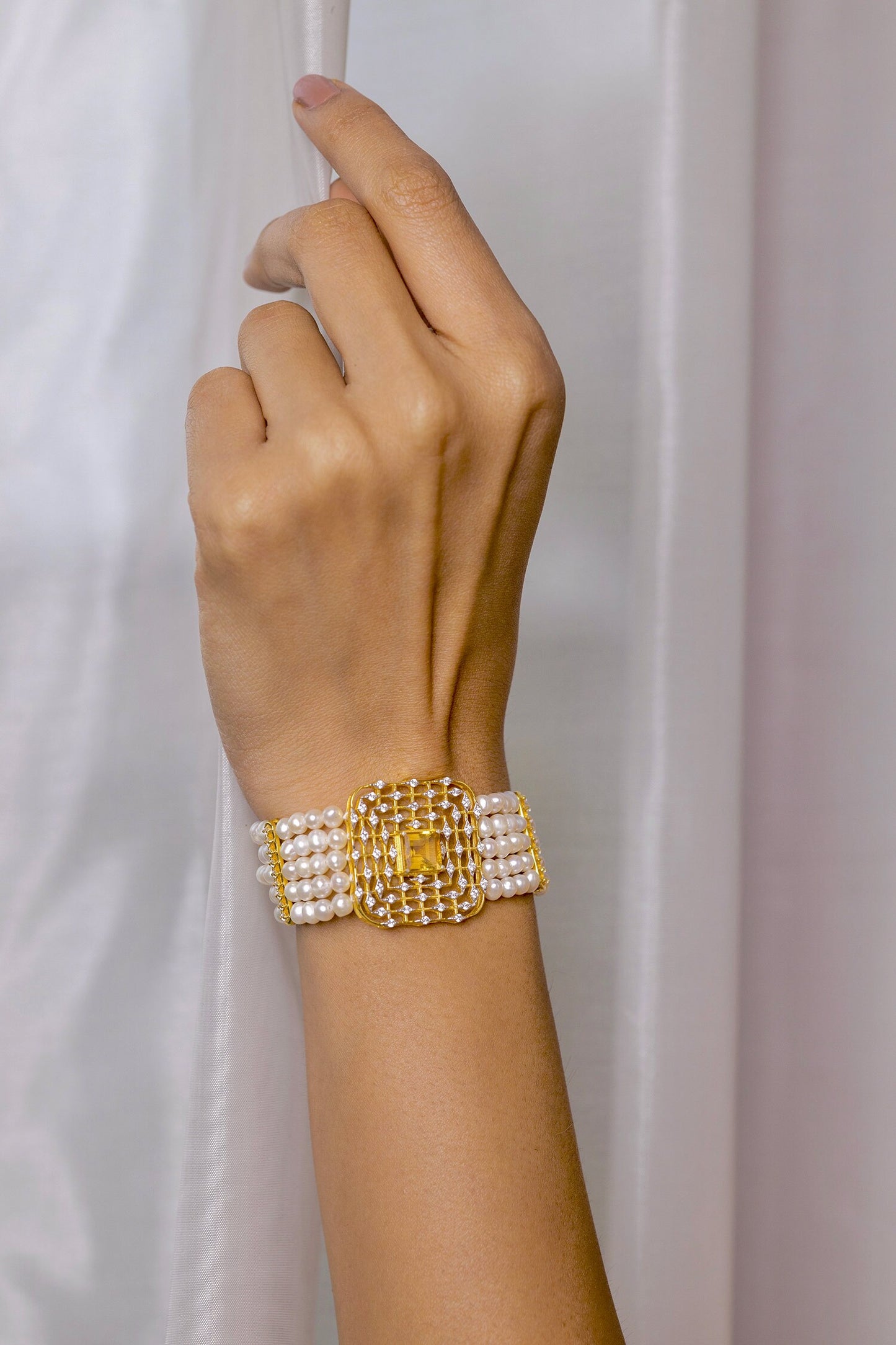 Inspirit Maze Embellished Bracelet 