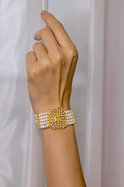 Inspirit Maze Embellished Bracelet 