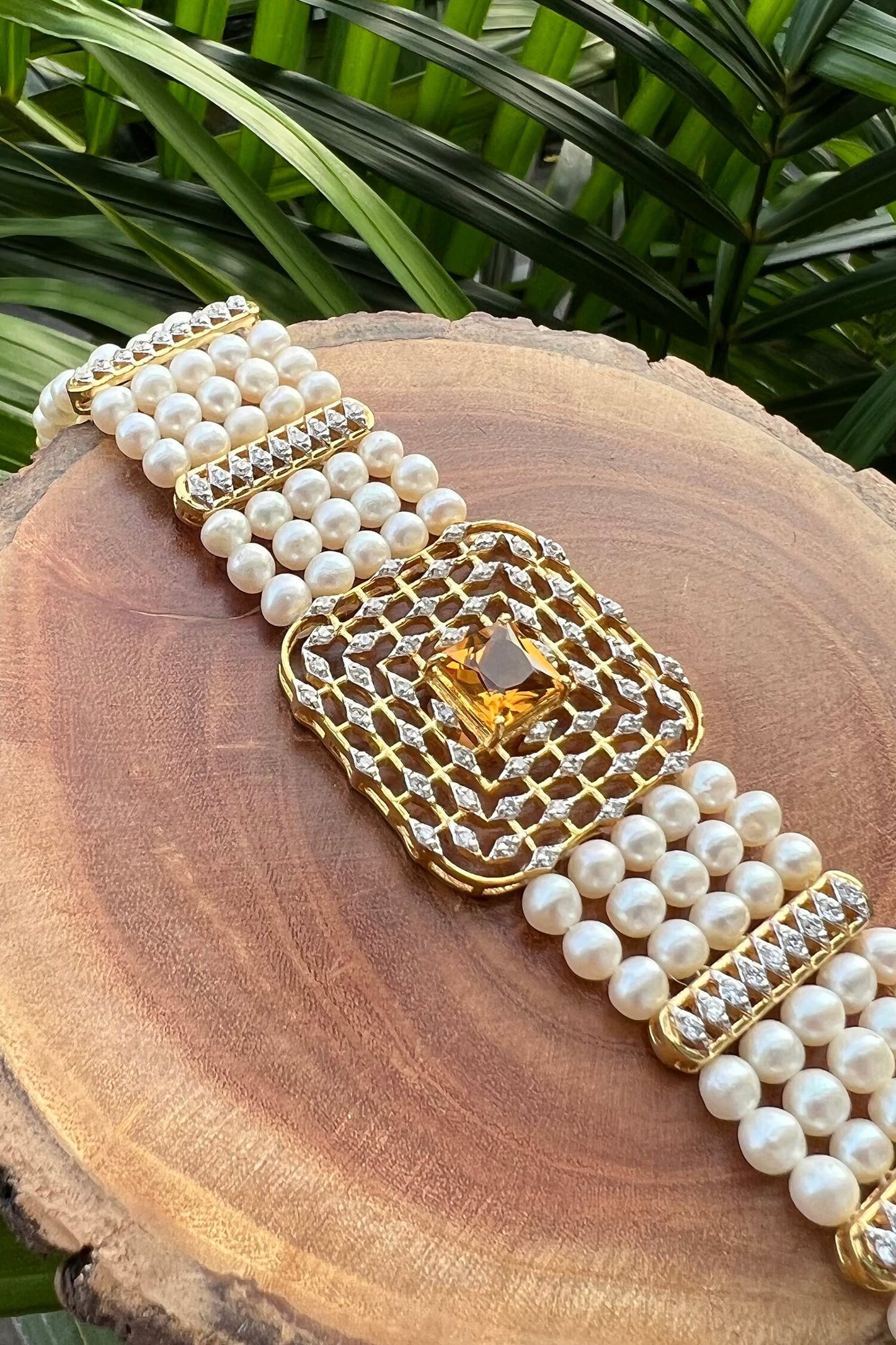 Inspirit Maze Embellished Bracelet 
