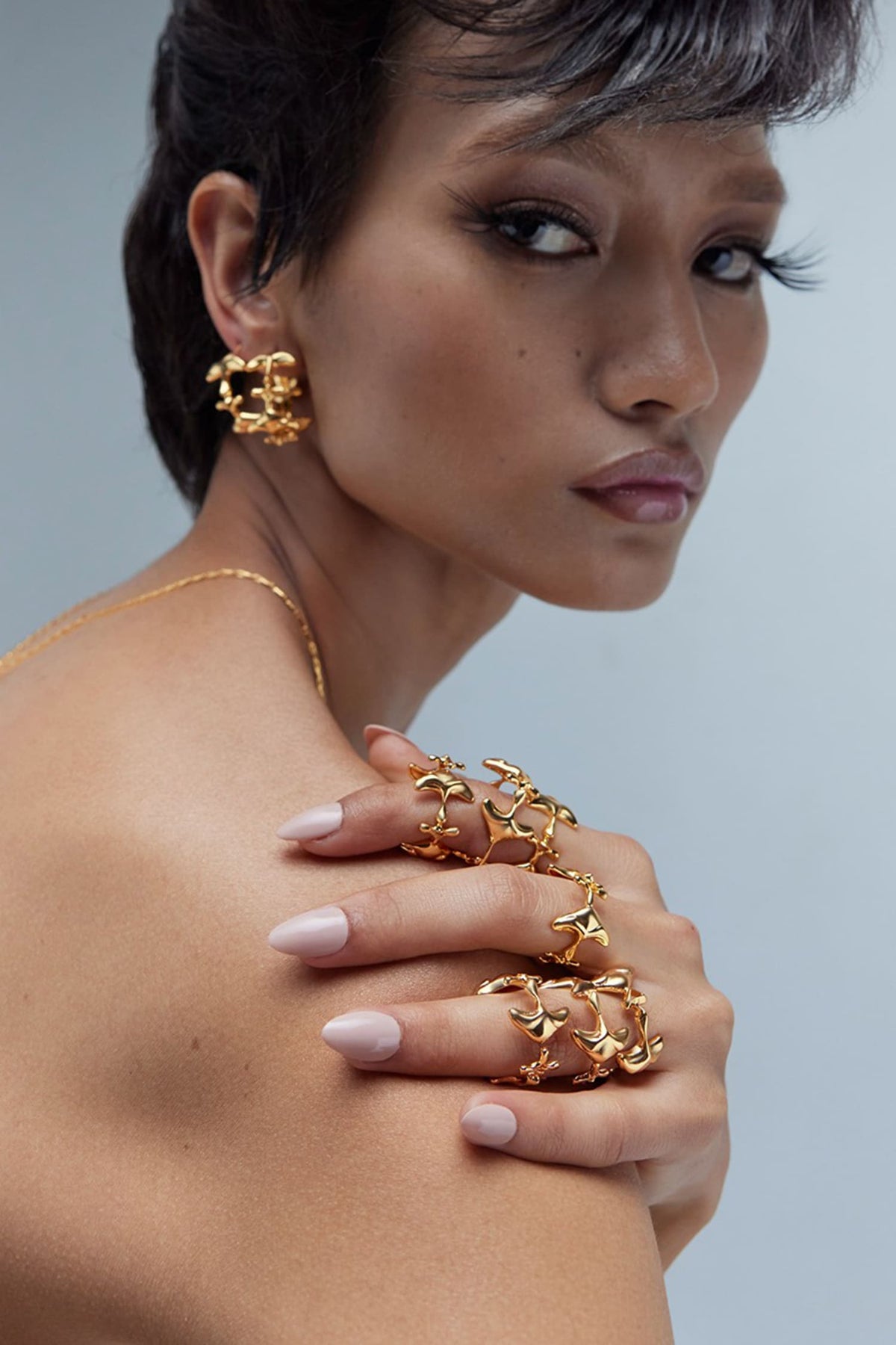 The Shroom Hoop Earrings 